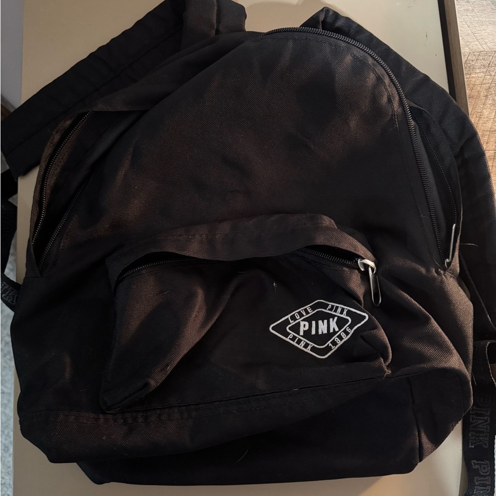 PINK Victoria's Secret Black Backpack